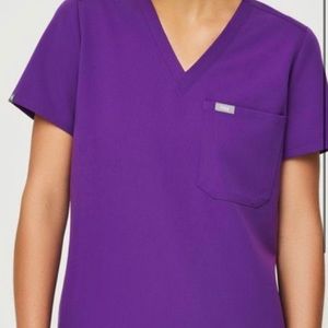 Figs magic Purple Catarina One-Pocket scrub top